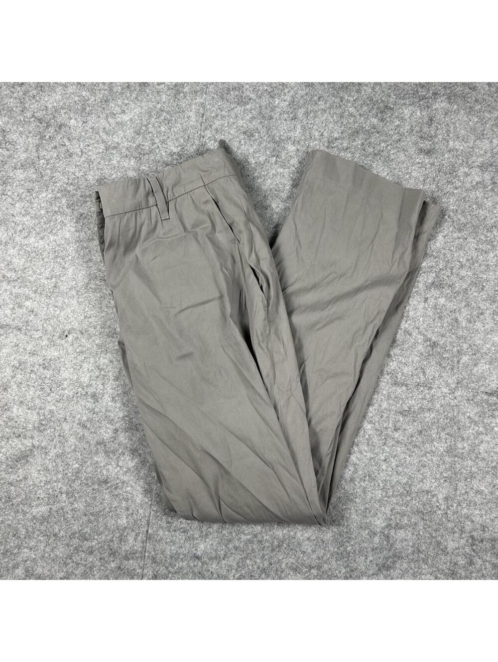 Vintage PRADA MILANO Grey Cotton Blend Trousers Italy Size 40 - USA Mens Size 30